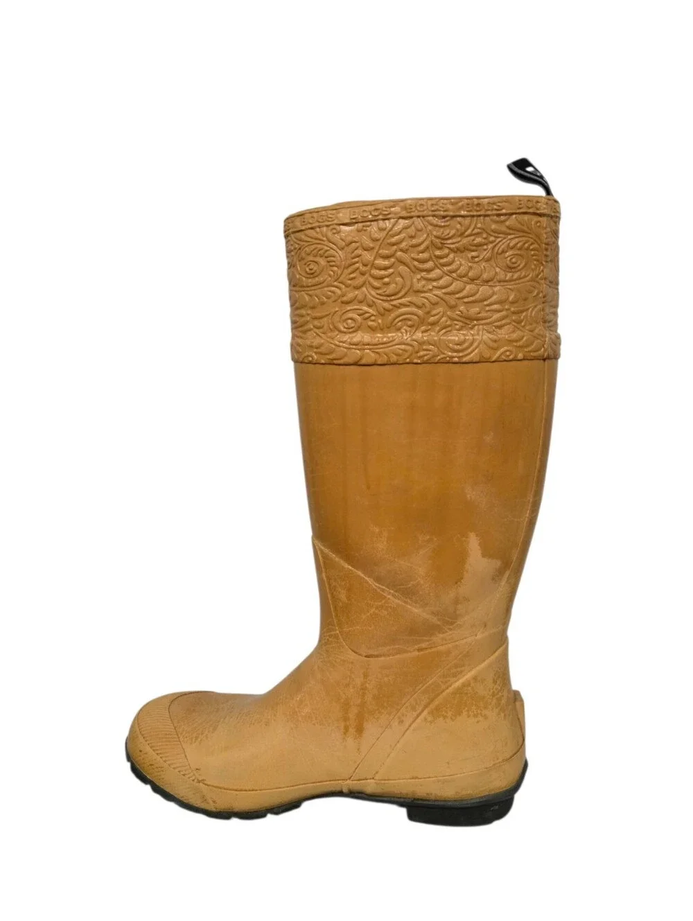 Vintage Bogs Tall Yellow Rain Boots